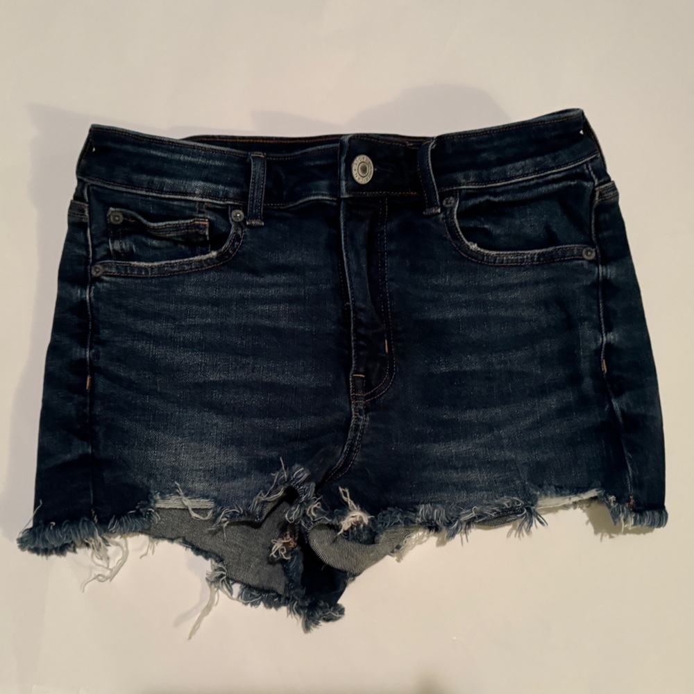 AMERICAN EAGLE Hi-Rise Shortie Size 8 EUC!